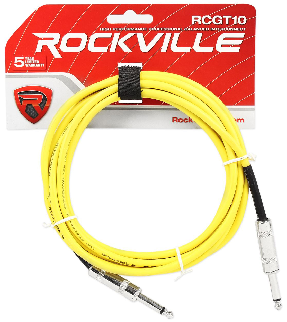 RCGT10 10' 5-Pack + Color-Coded Cable Bundle
