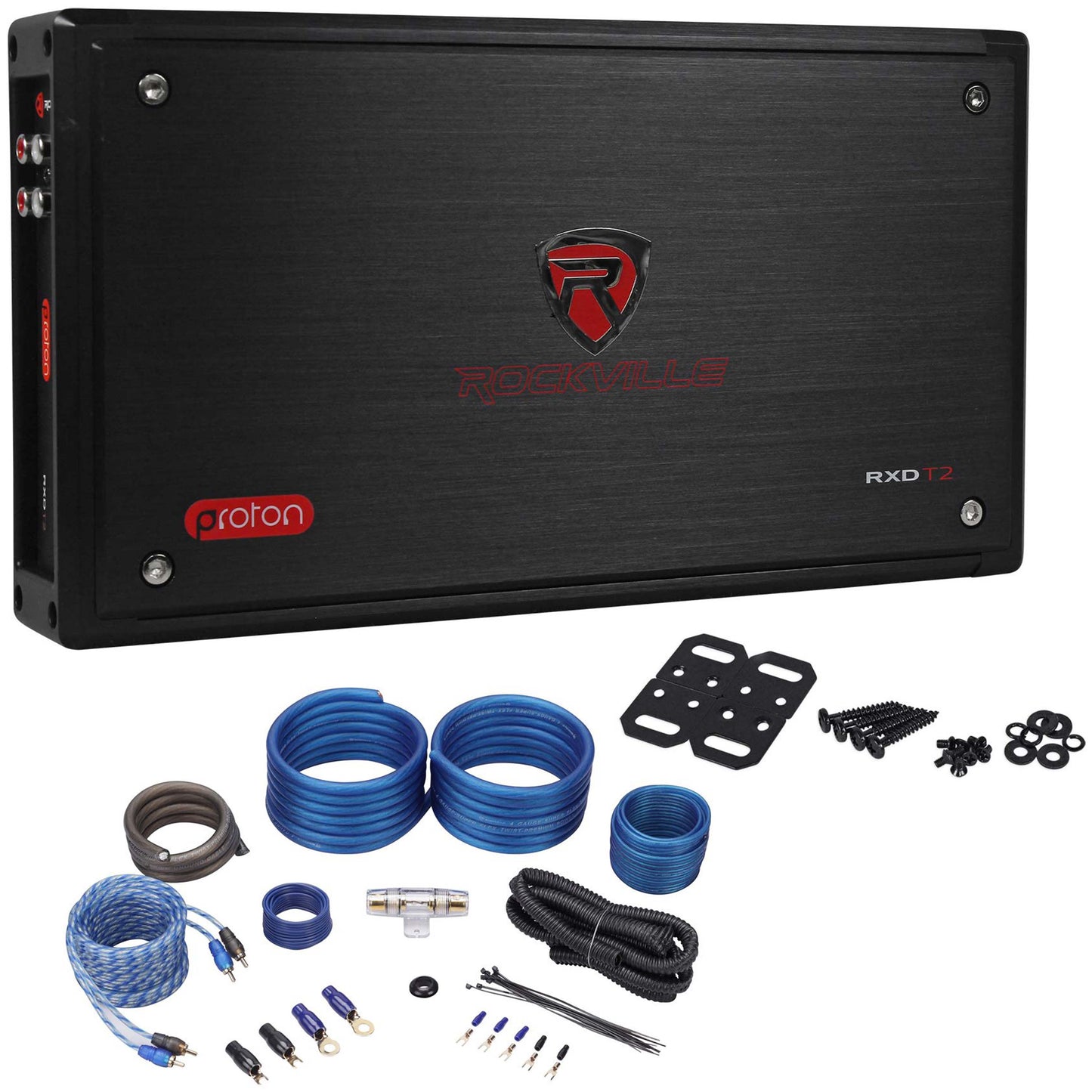 RXD-T2 + RWK41 4‑Ga Amp Kit Bundle