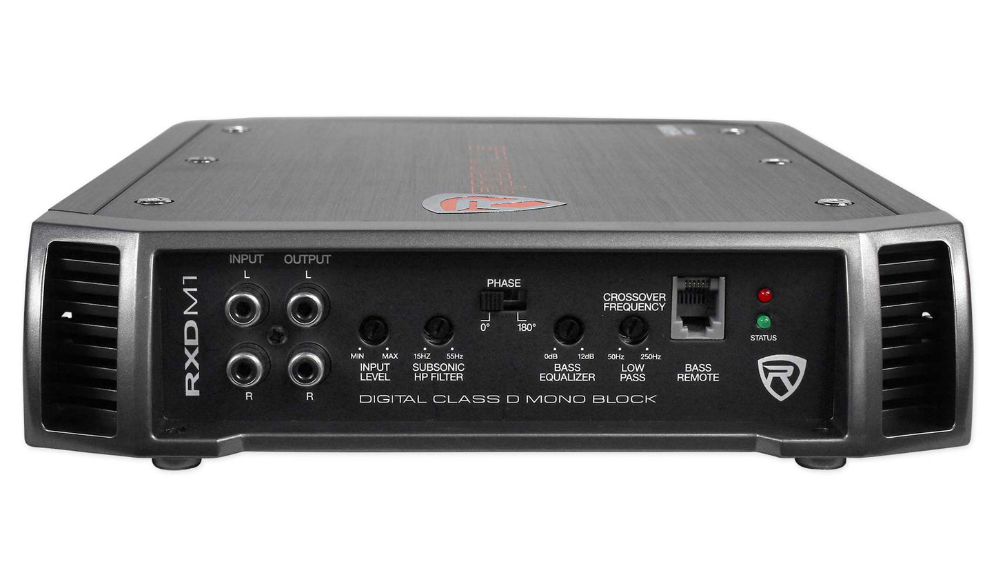 RXD-M1 + RWK41 4‑Ga Amp Kit Bundle