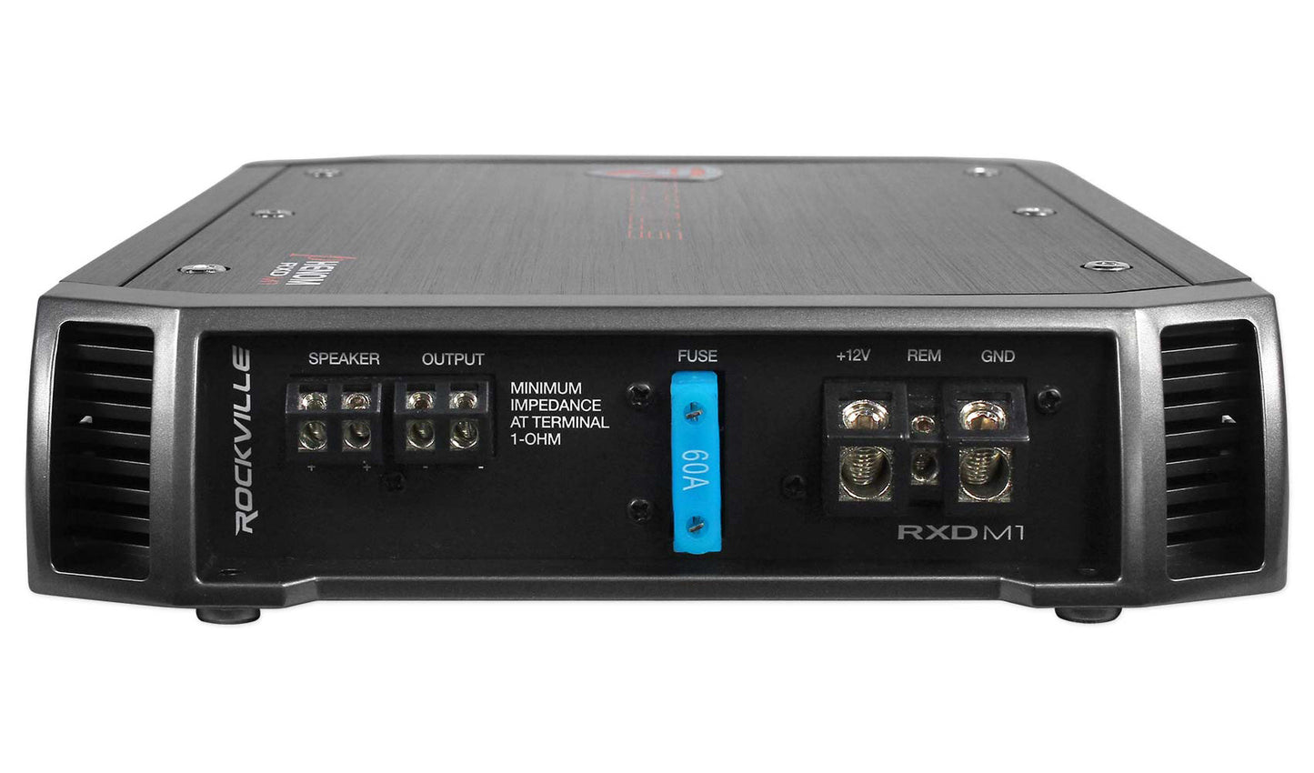 RXD-M1 + RWK41 4‑Ga Amp Kit Bundle