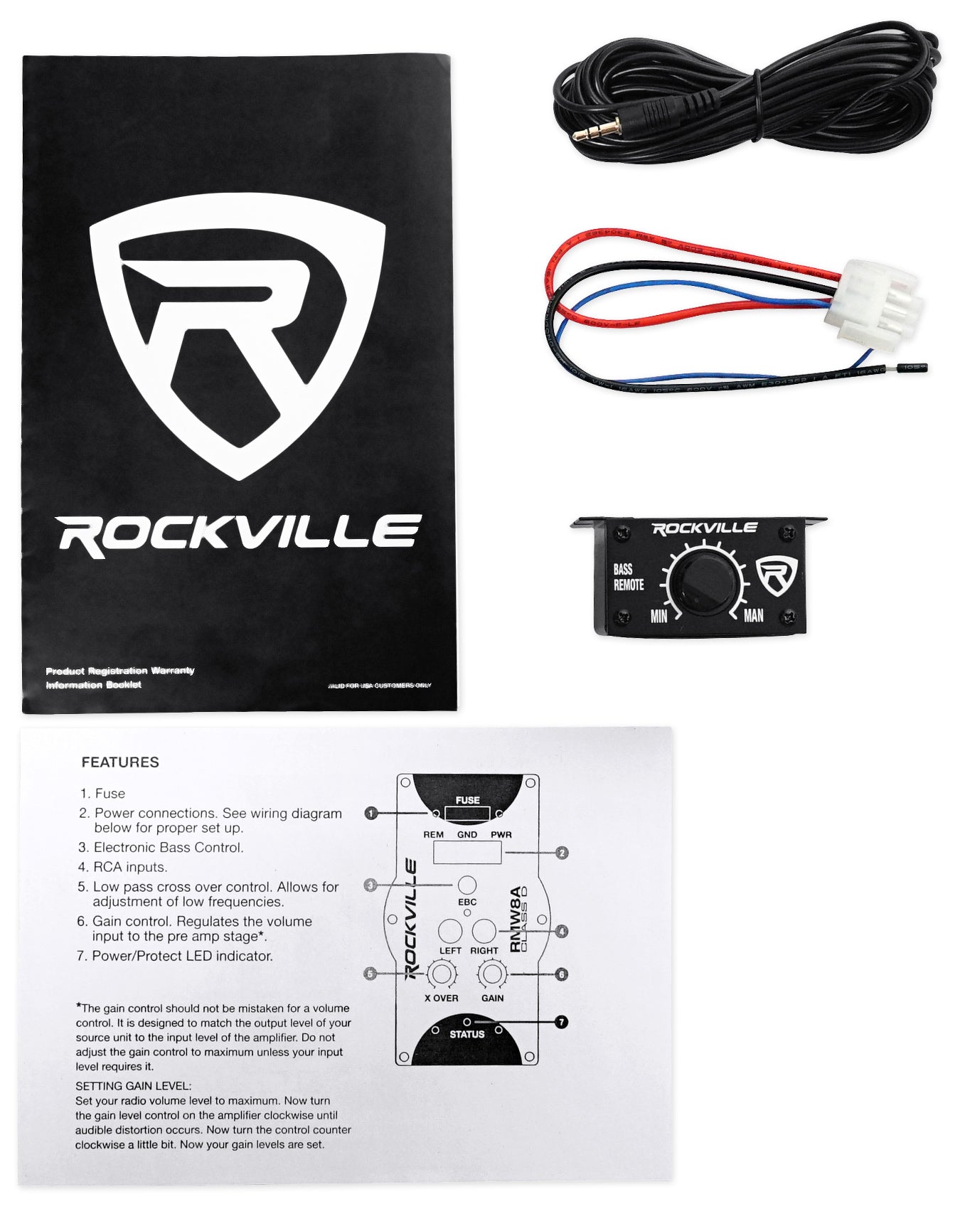 RMW8A + RWK10 10‑Gauge Amp Kit Bundle