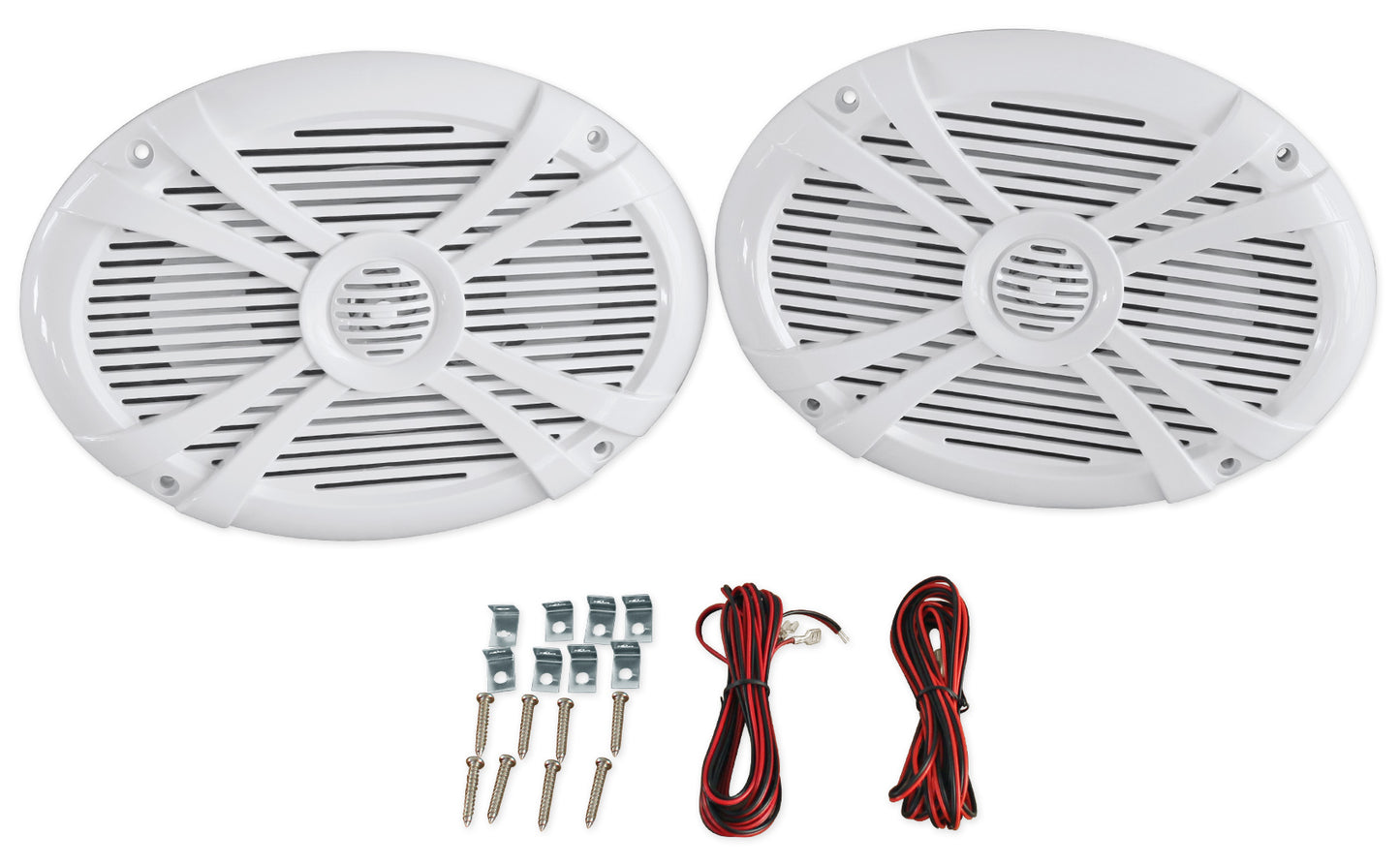 RMSTS69W White 2-Pack + RWB70W White Wakeboard Speakers Bundle