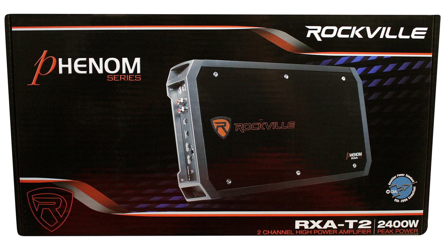 RXA-T2 + RWK41 4‑Ga Amp Kit Bundle