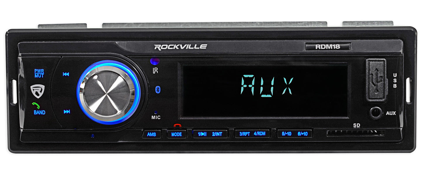 Digital Media Receiver/Radio w/Bluetooth MP3 USB/SD For 87-95 JEEP WRANGLER YJ