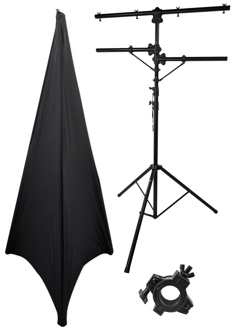 RVLS1 Lighting Tree Stand + RSC7B Scrim + O‑Clamp Bundle