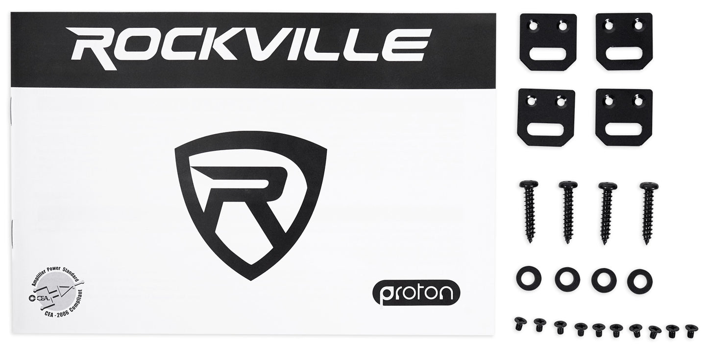 RXD-F30 + RMWK4 4‑AWG Marine Amp Kit Bundle