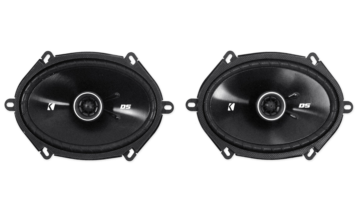 Kicker 6x8" Front+Rear Factory Speaker Replacement Kit For 98-01 Ford Explorer