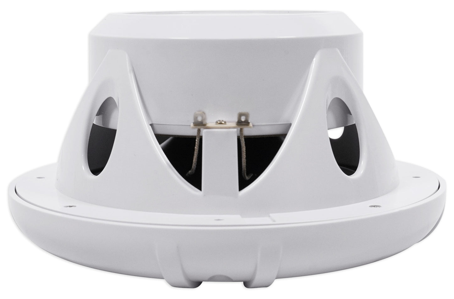 RMSTS80W White 8" Marine Speakers 4-Pack + KRYPTON MF4 Amplifier Bundle