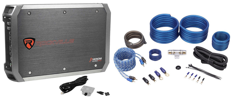 RXD-M2 + RWK4CU 4‑Ga Amp Kit Bundle