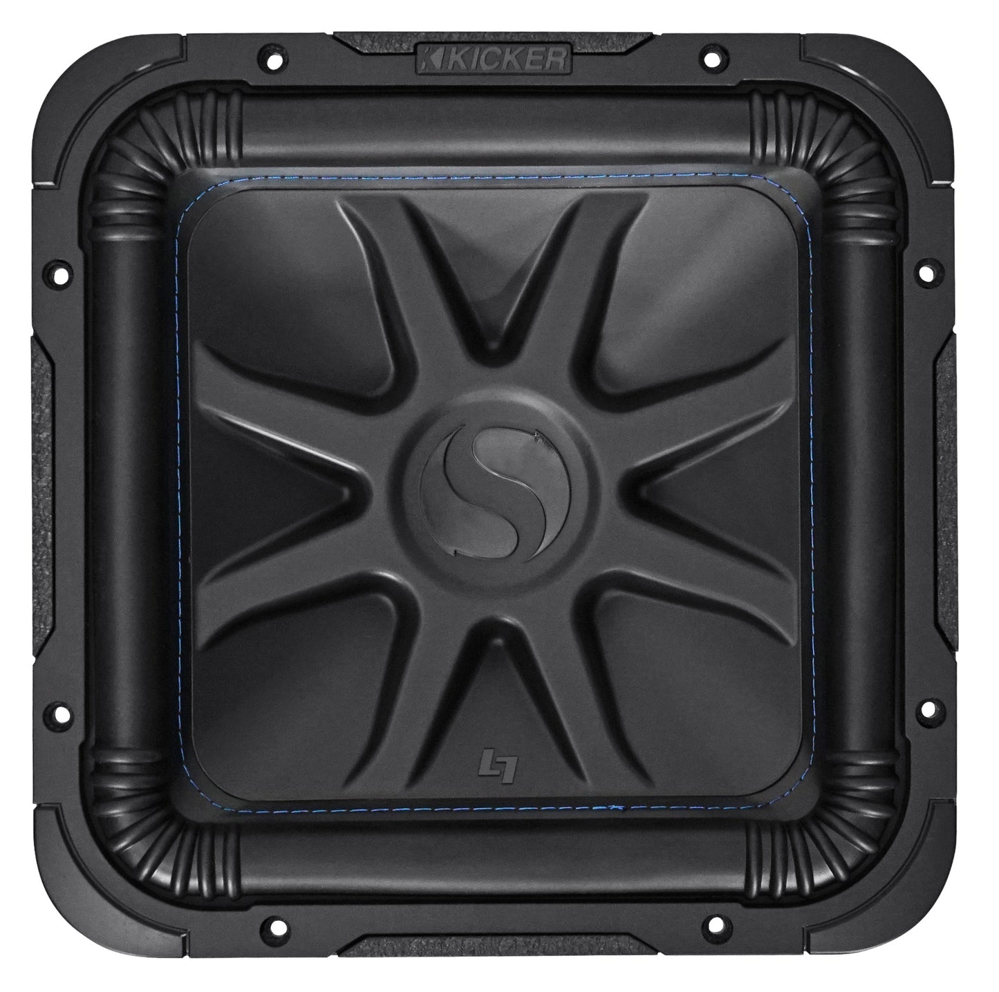 Kicker L7S122 12" Solobaric L7S Car Sub+Vented Enclosure+750W Amplifier+Amp Kit