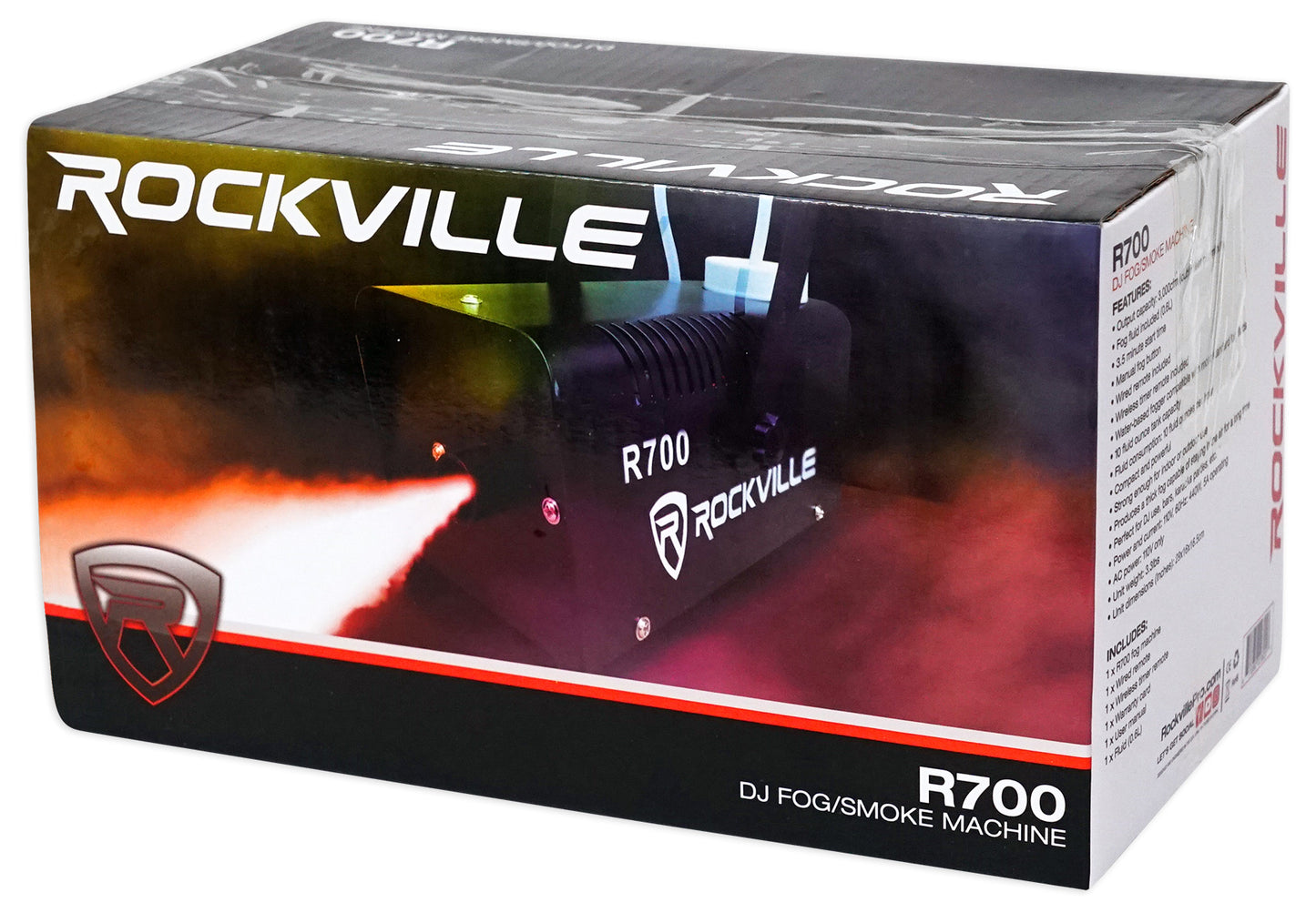R700 + RFJG Fog Fluid Bundle