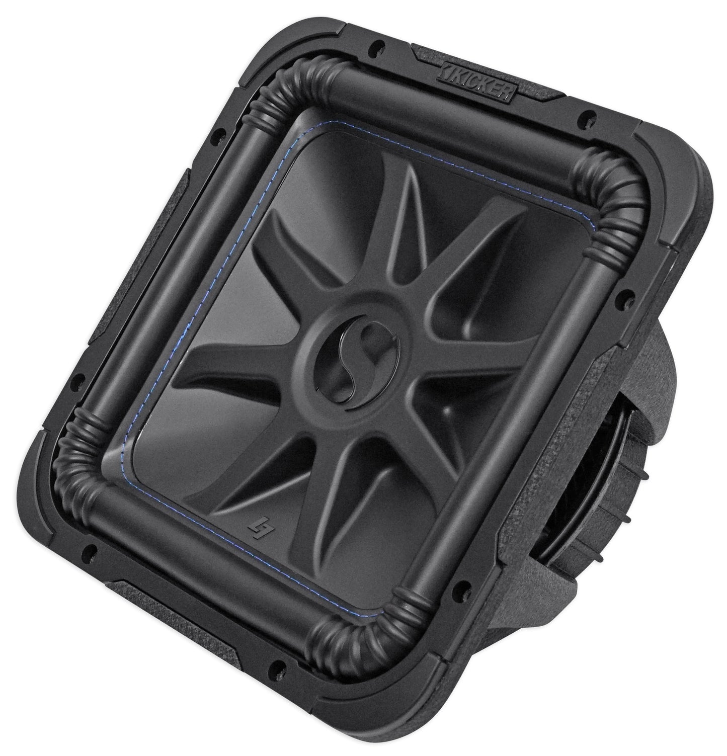 Kicker L7S124 12" Solobaric L7S Car Sub+Vented Enclosure+750W Amplifier+Amp Kit