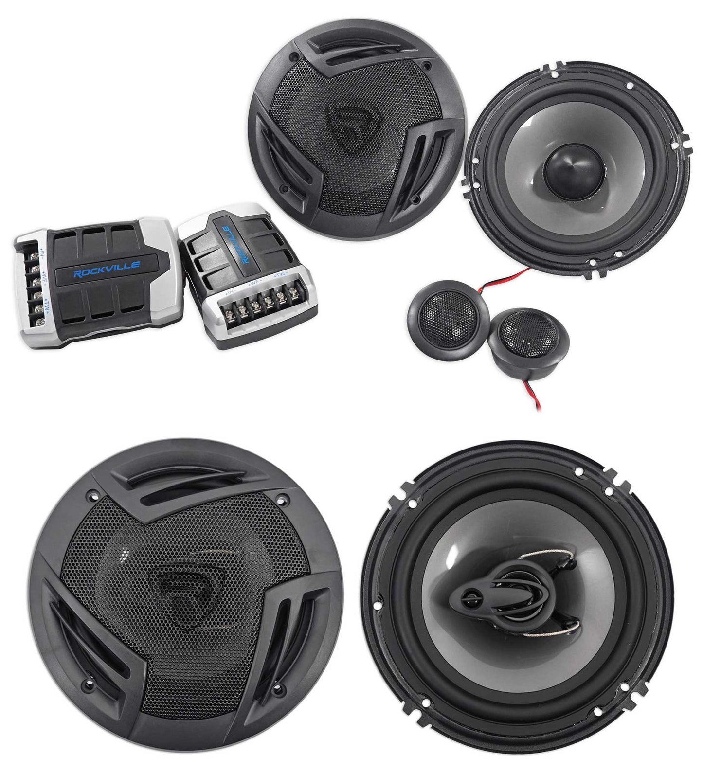 RV65.2C Components + RV6.3A 6.5" Speakers Bundle
