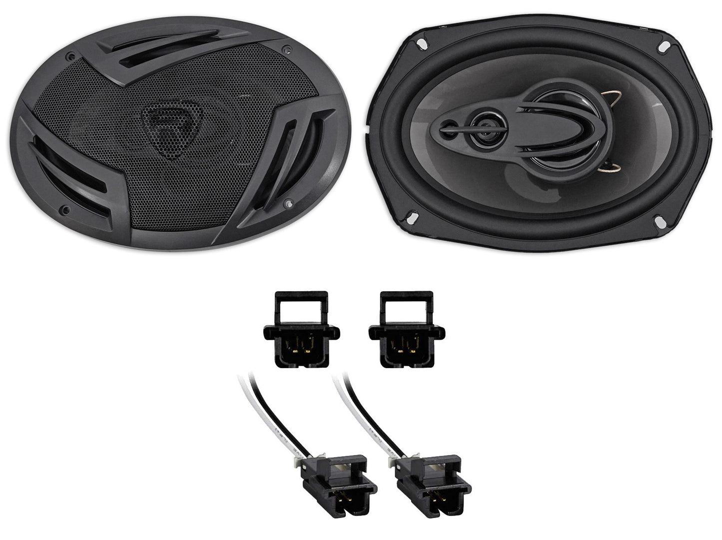 RV69.4A 6x9 Speakers 2-Pack + Metra GM Harness 72-4568 Bundle