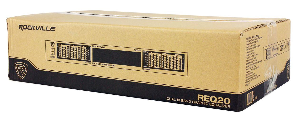 RPA60BT Receiver + REQ20 10-Band EQ Bundle