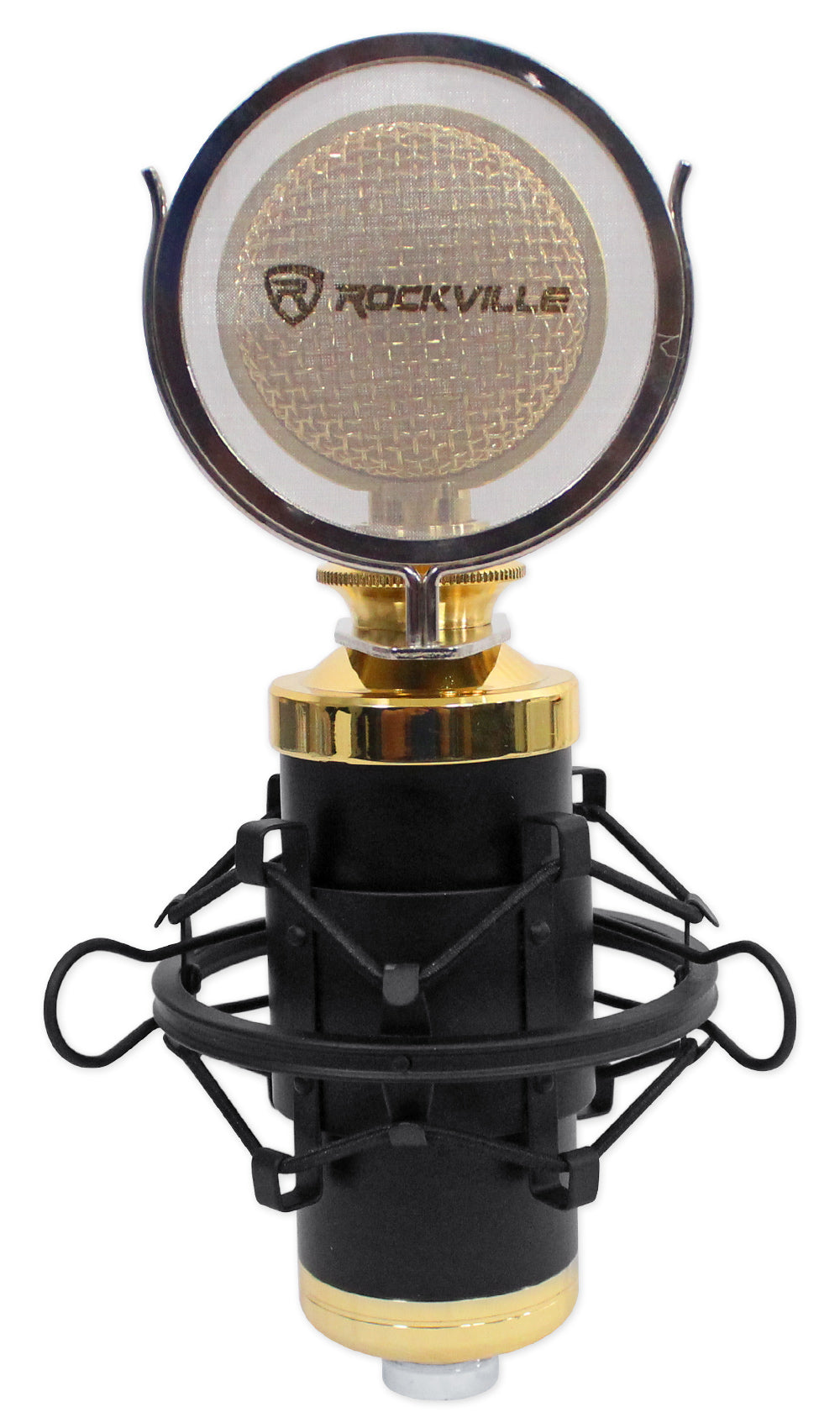 RCM02 Condenser Microphone + Samson MD5 Weighted Desktop Stand Bundle