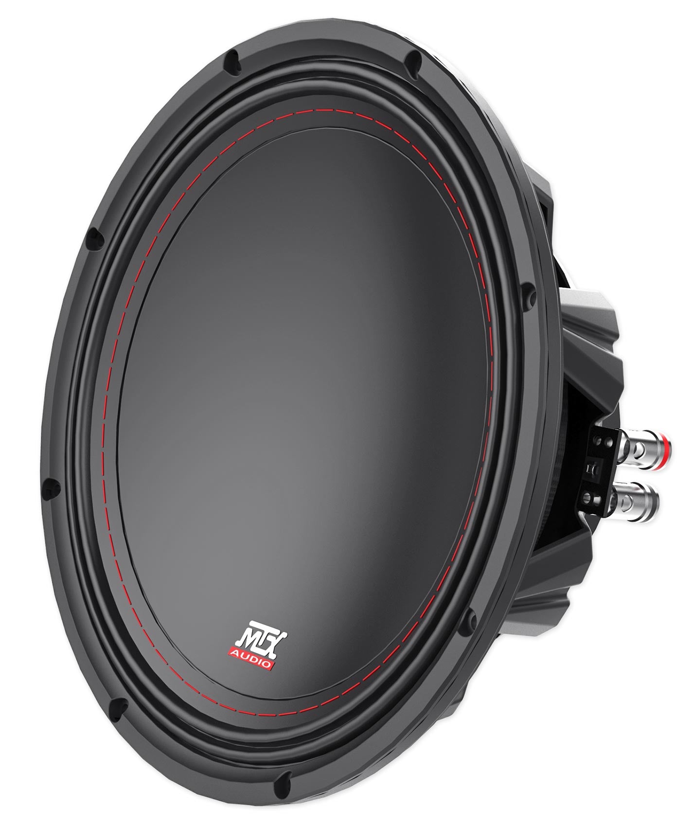 MTX 3510-02 10" 500 Watt SVC 2-ohm Car Audio Subwoofer+Sealed Sub Box Enclosure