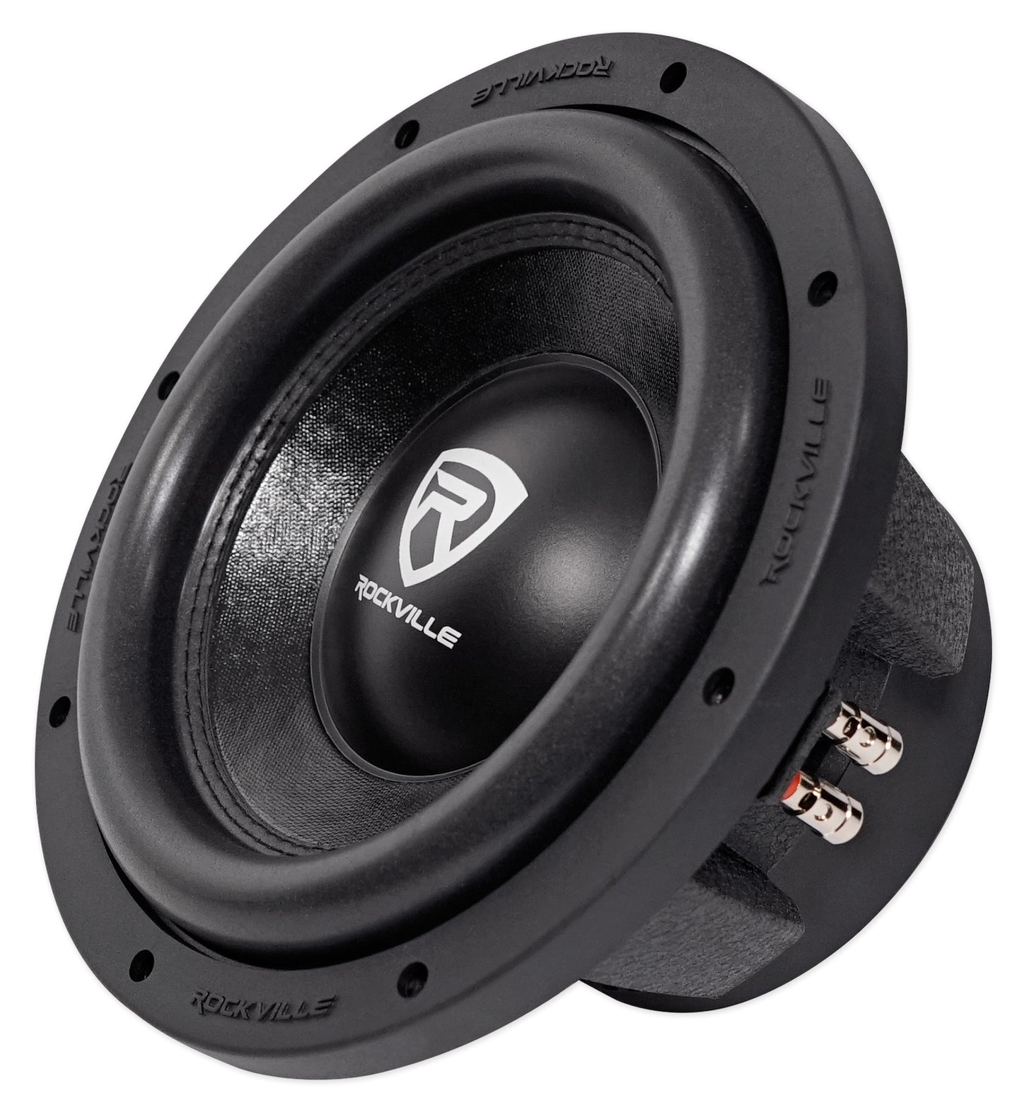 Rockville 10" Subwoofers 2-Pack + Sealed Dual 10" Enclosure Bundle