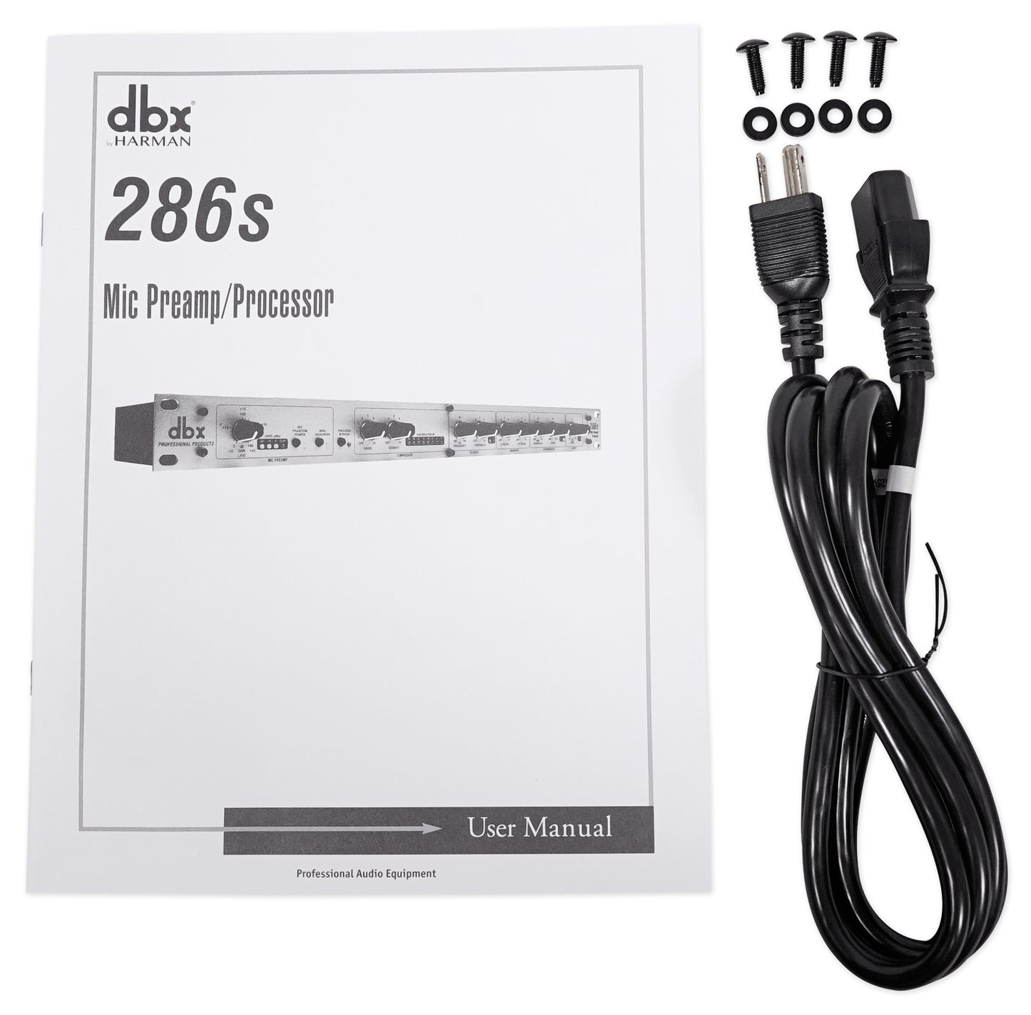 DBX 286S Microphone Mic Pre-Amp Processor 286 S, Phantom Power+Condenser Mic