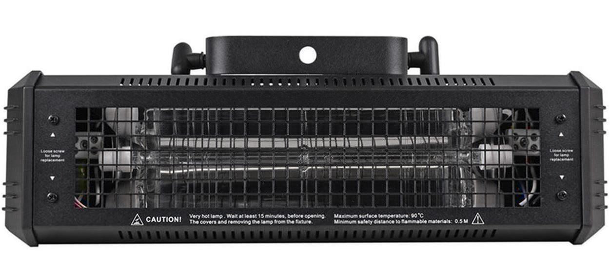 American DJ Mega Flash DMX 800w Compact DMX Strobe Light+Sound Sensor+Wash Light