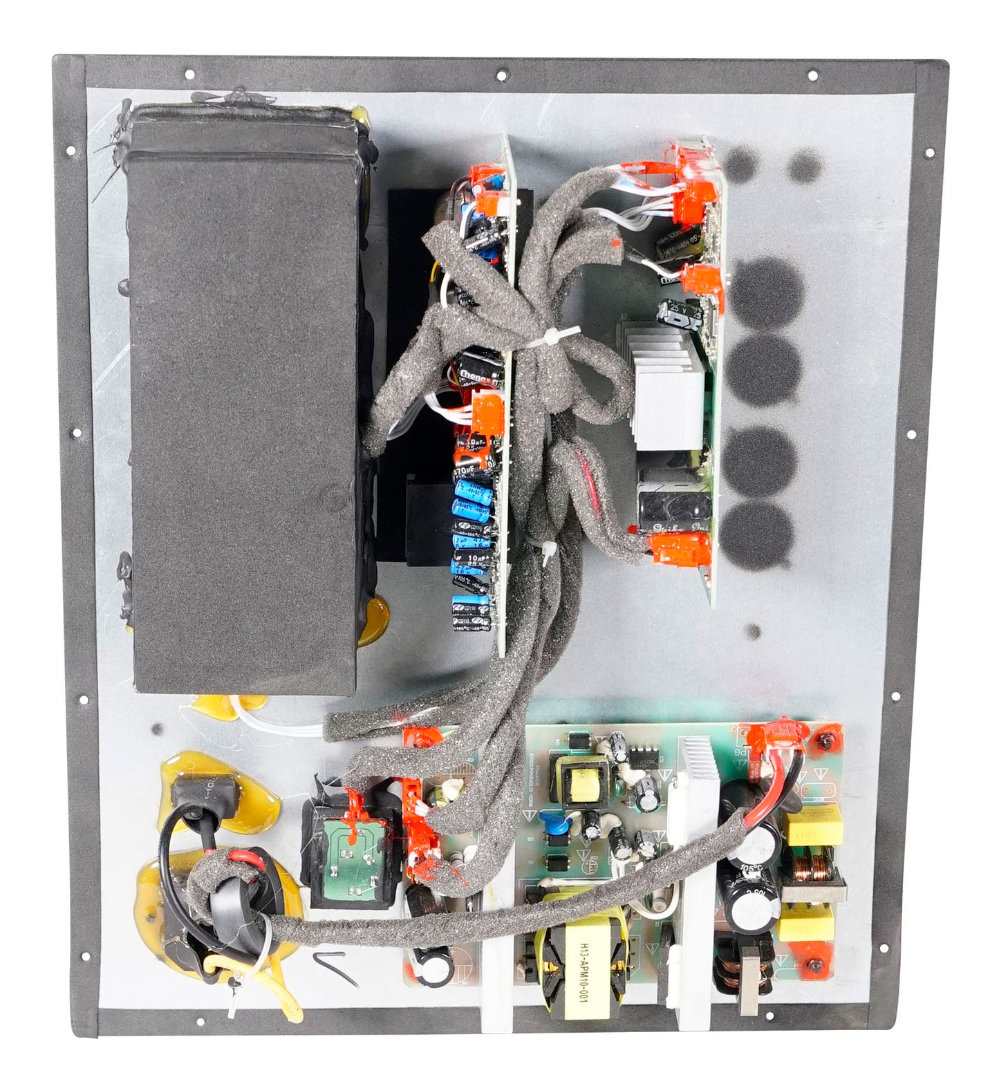 200 Watt RMS Pro/Home Audio Powered Subwoofer Amplifier Plate Module w/ XLR+1/4"