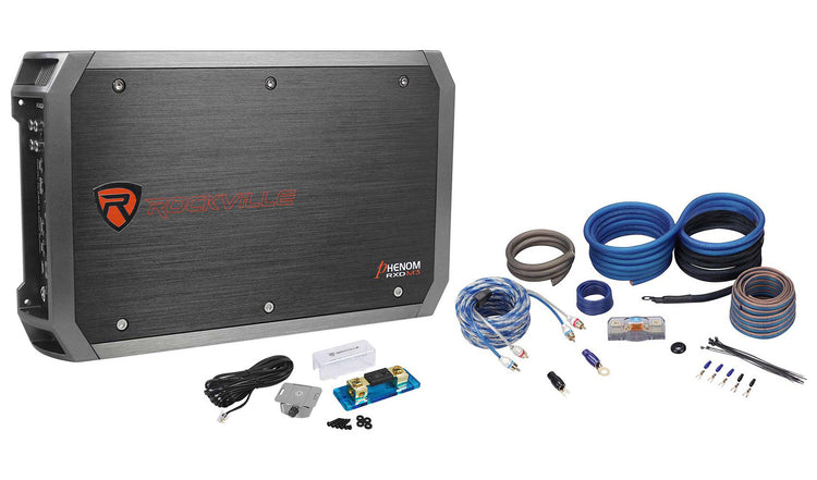 RXD-M3 + RWK4CU 4 AWG Copper Amp Kit Bundle