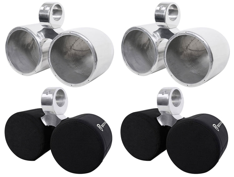 DMAC80S Polished 2-Pack + 8" Neoprene Covers Bundle