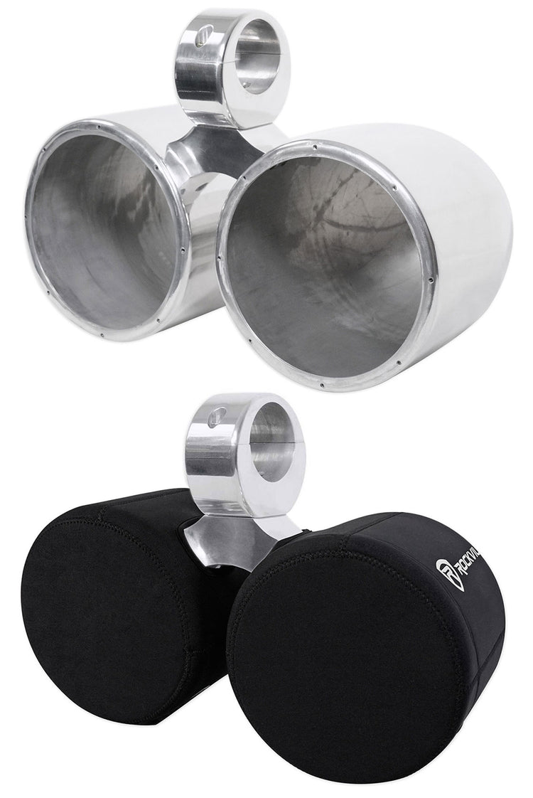 DMAC80S Polished + 8" Neoprene Covers Bundle
