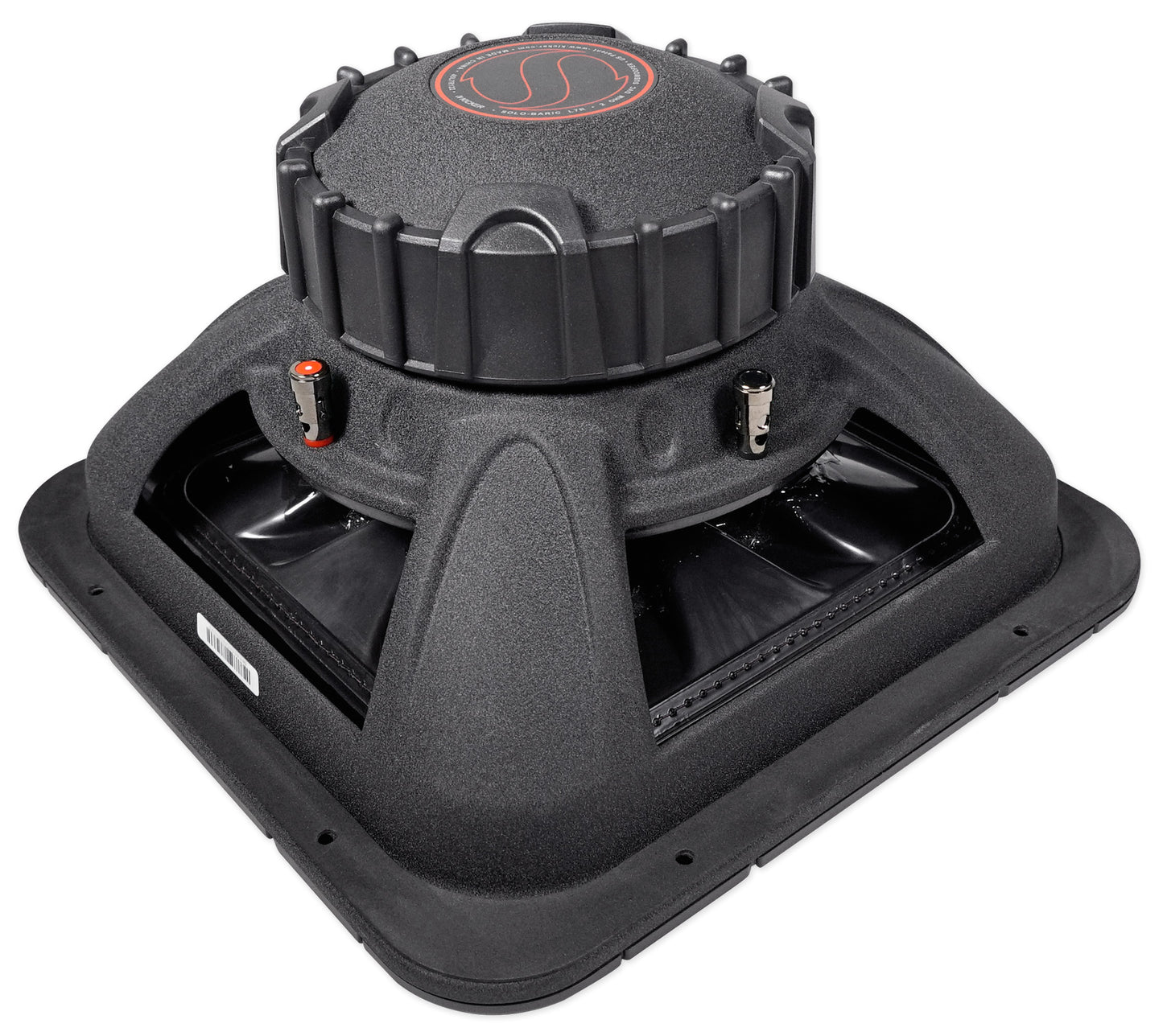 2) KICKER 45L7R122 12" 1200w L7R Subwoofers, Solo-Baric+Vented Bedlined Sub Box