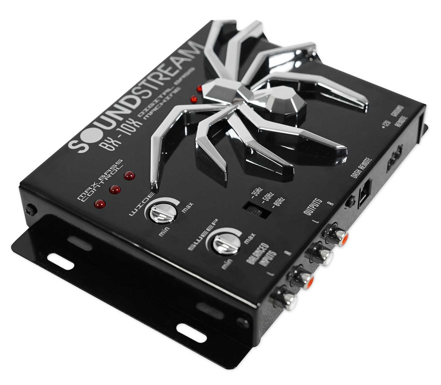 SOUNDSTREAM BX-10X Car Digital Bass Booster Sound Processor+Remote+RCA Cable
