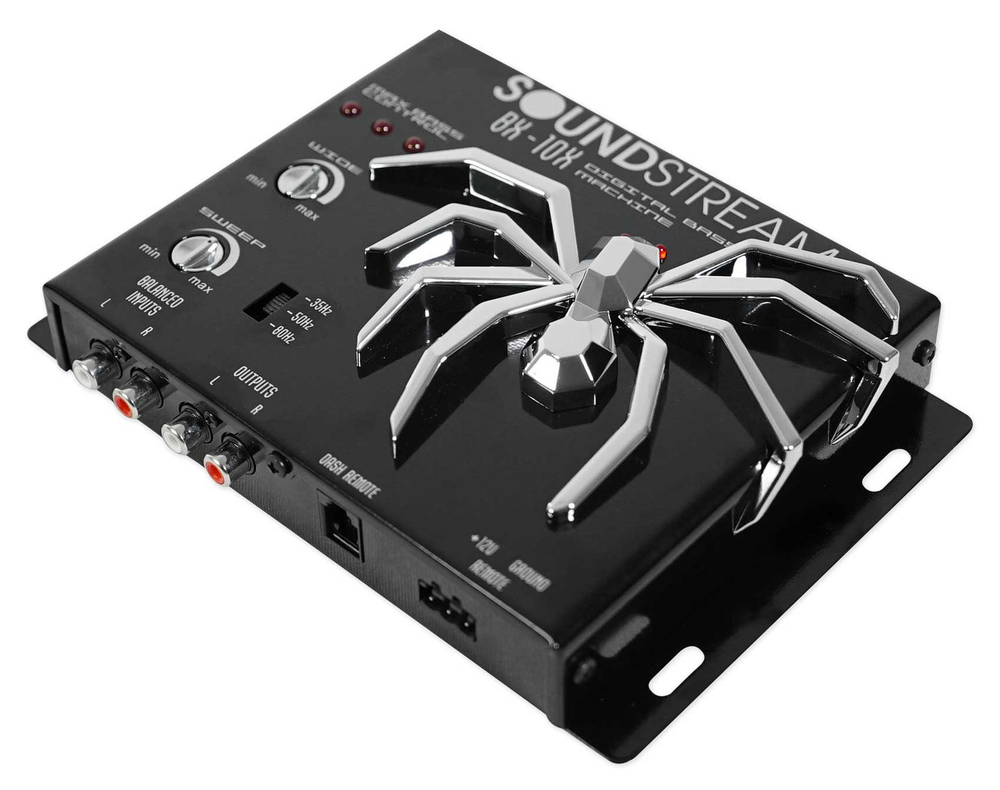 SOUNDSTREAM BX-10X Car Digital Bass Booster Sound Processor+Remote+RCA Cable