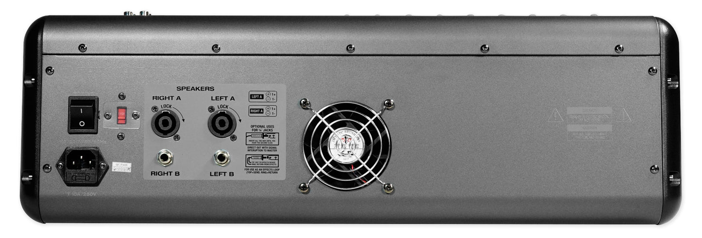 RSG15 15" Speakers 2-Pack + RPM1470 Powered Mixer Bundle