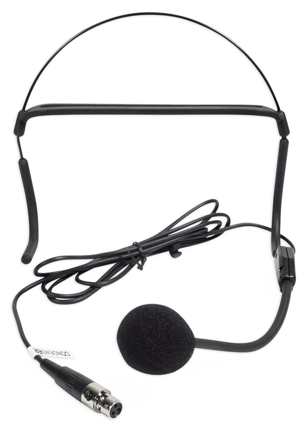 Samson Concert 288 UHF Beltpack Lavalier Headset Wireless Microphone+Mic Stand