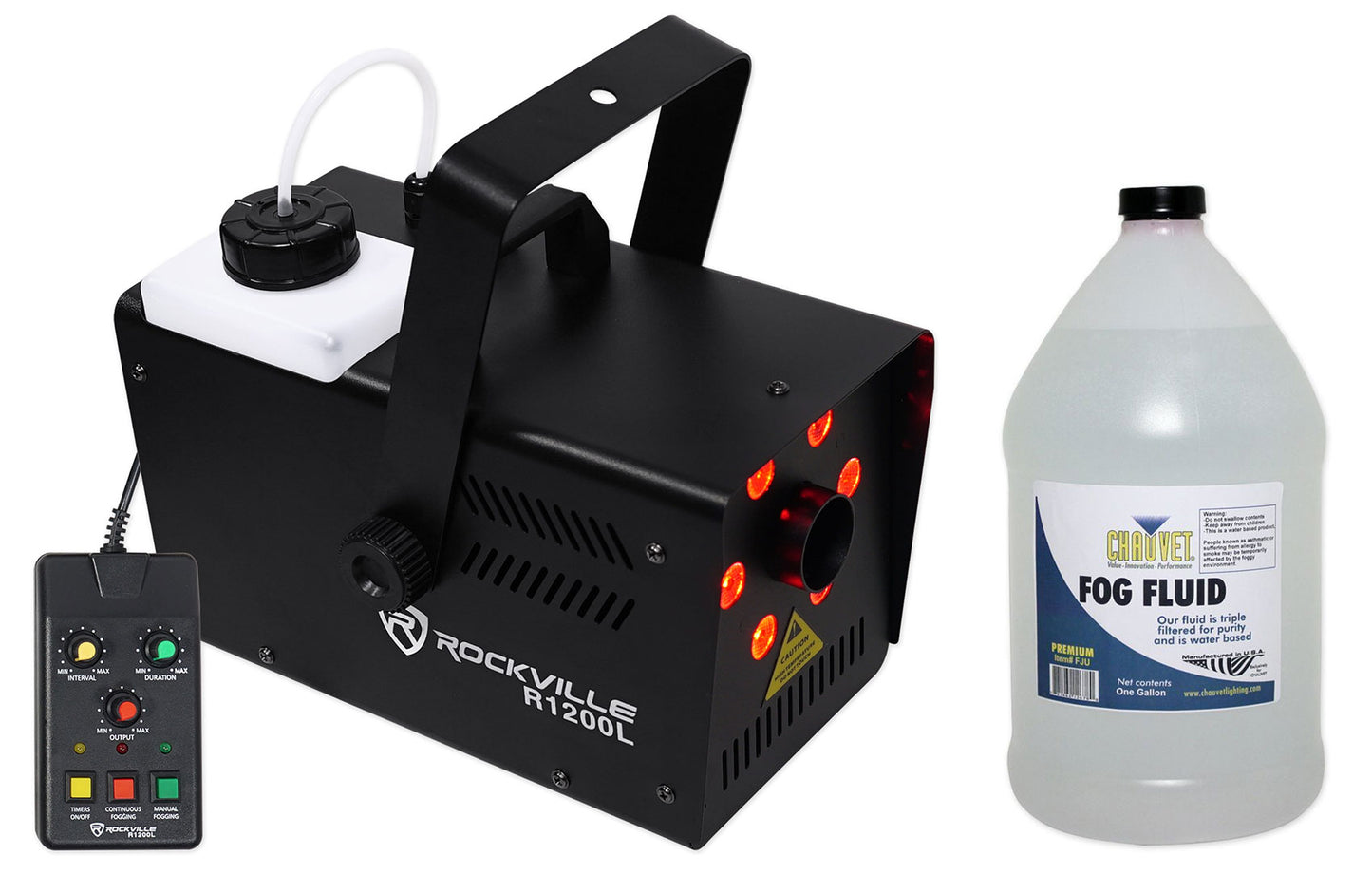 R1200L + FJU Fog Fluid Bundle