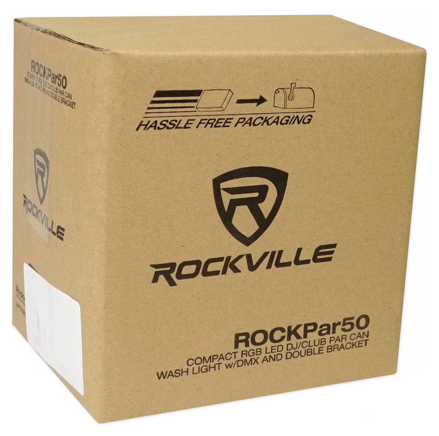 RockPAR50 White 24-Pack + DMX Cables Bundle