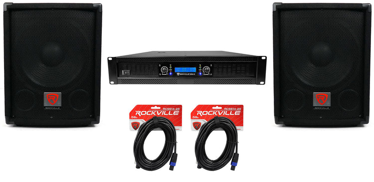 SBG1128 2-Pack + RPA12 Amp & Cables Bundle