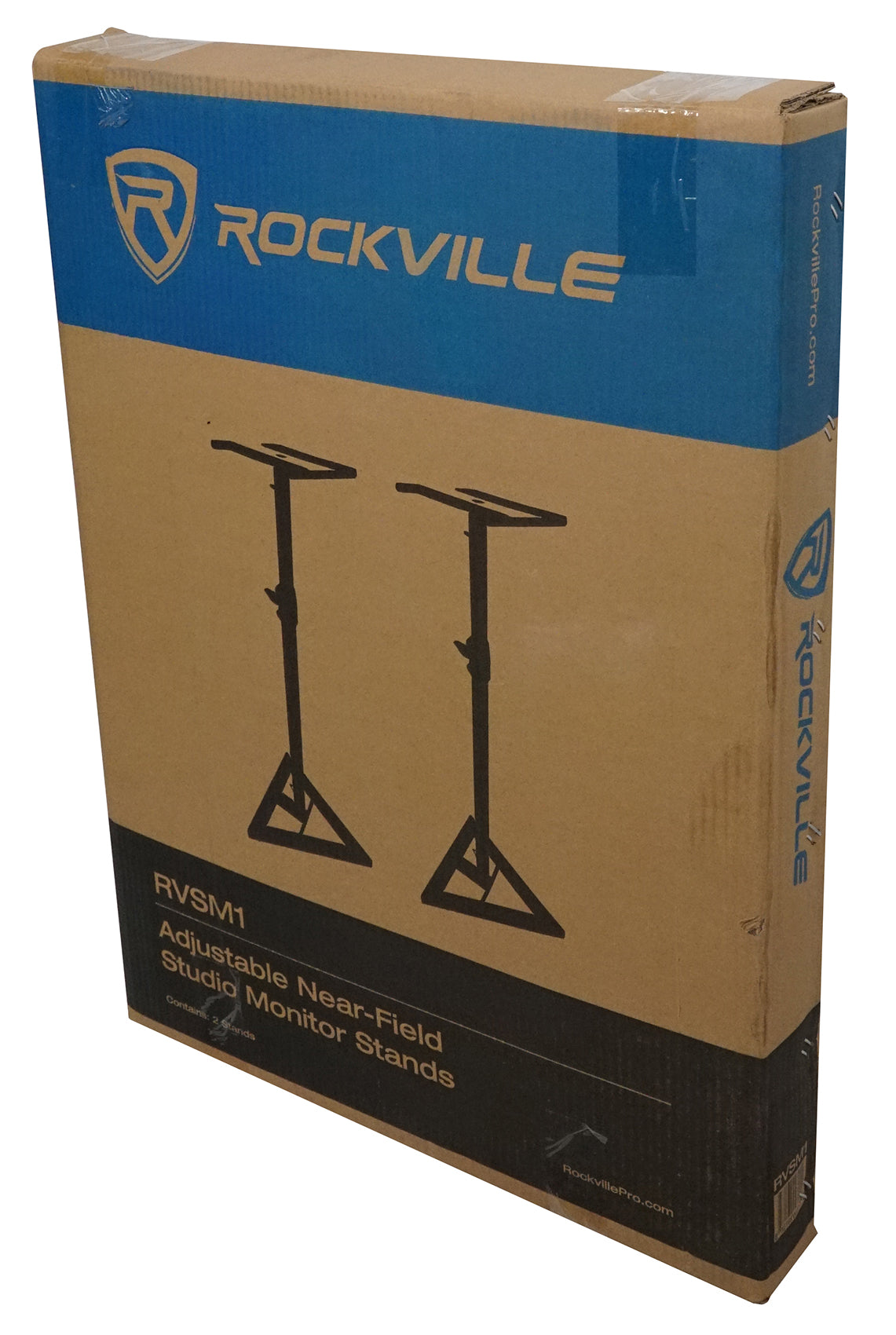APM8B Black 2-Pack + RVSM1 Stands Bundle