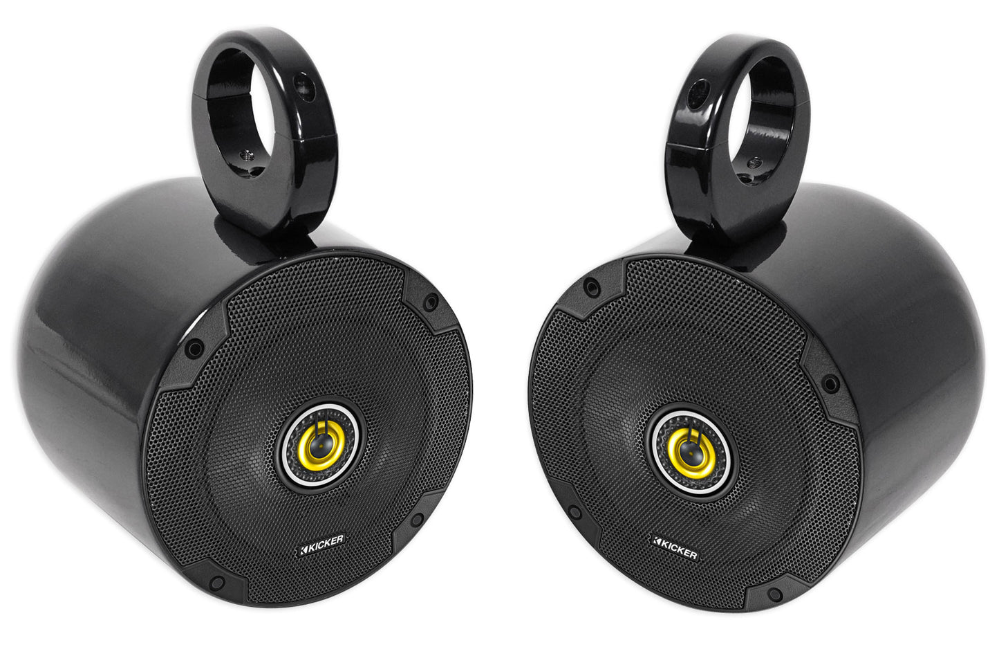 Pair Kicker 6.5" CSC 300W Car Audio Rollbar Soundbar Speakers For Jeep Wrangler