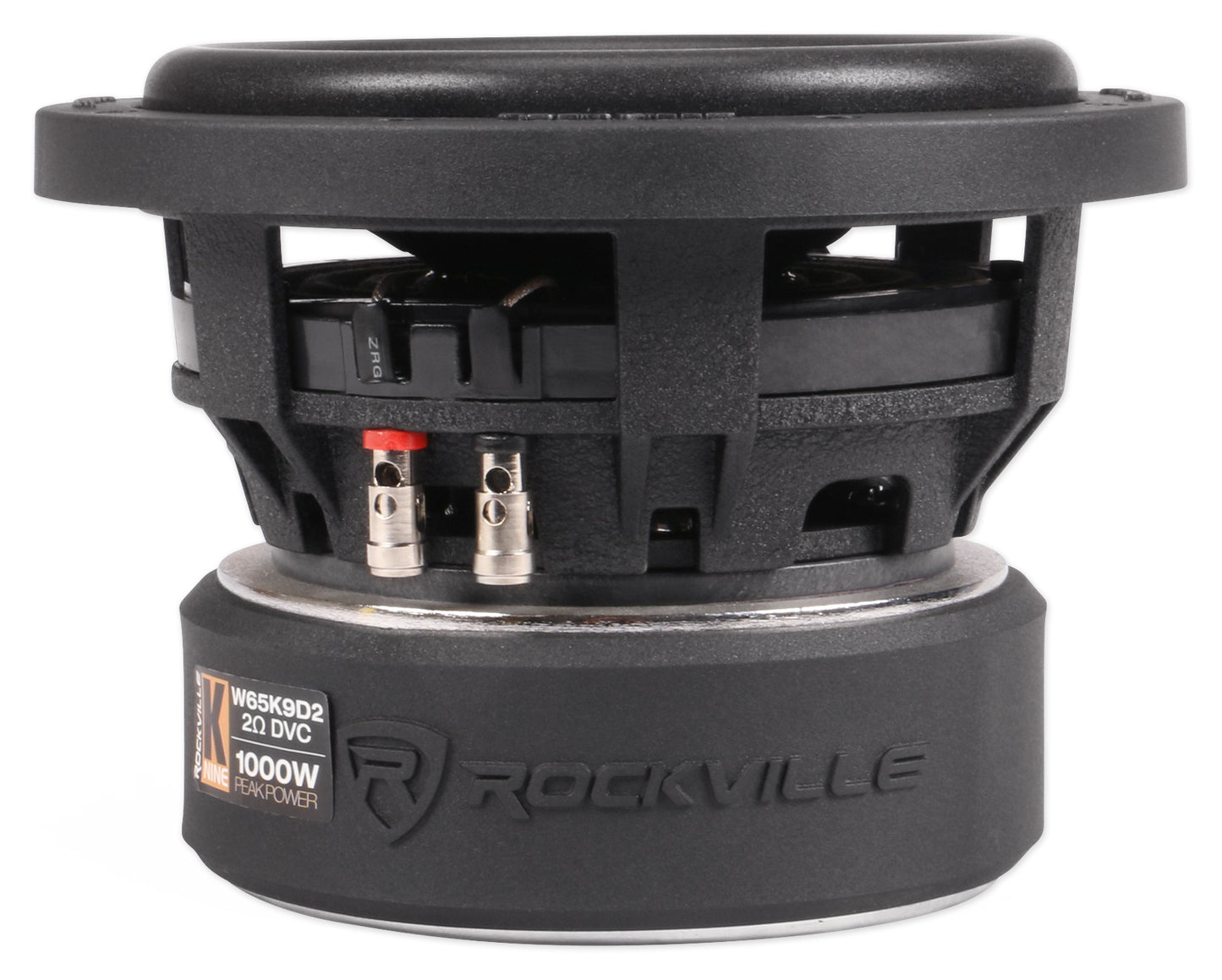 Rockville W65K9D2 + KRYPTON-M0 Mono Amplifier Bundle