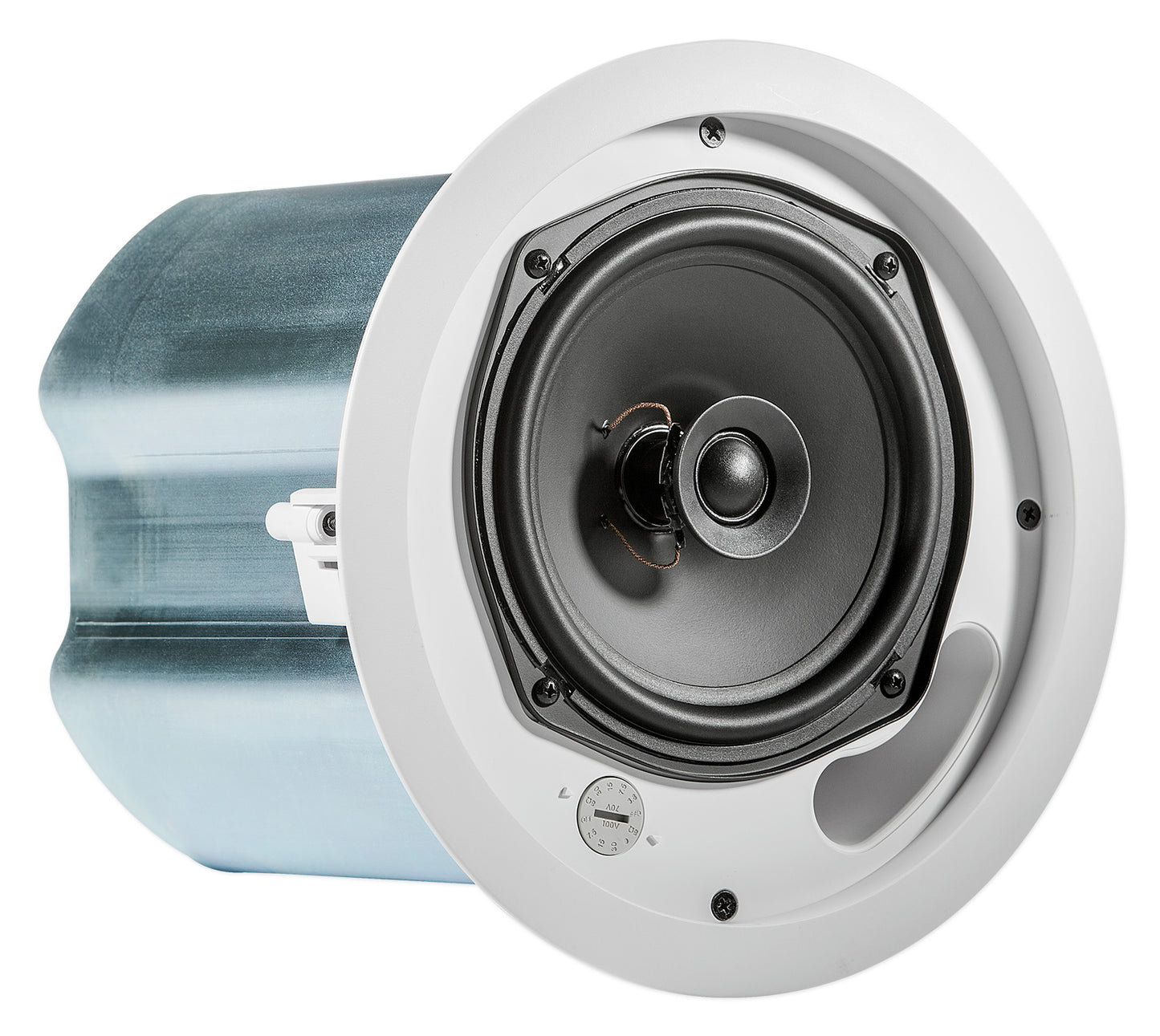 RCS350-6 6-Zone 350W Amp + JBL Control 16C/T White 8-Pack Bundle