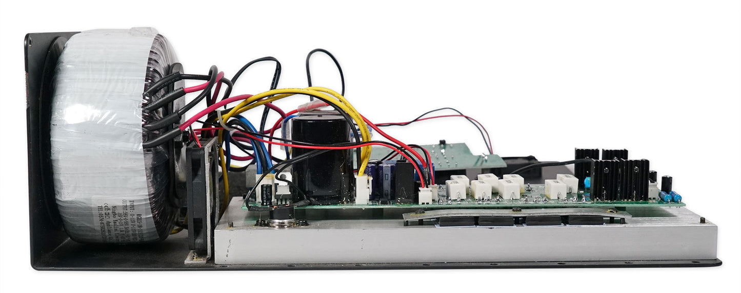 Rockville RBG15S AMP SU 1600w Active Powered Pro PA Subwoofer Amp Plate+Limiter