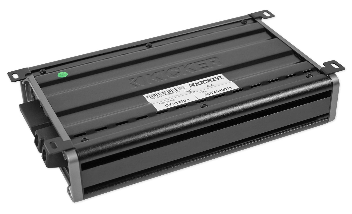 KICKER 46CXA12001 CXA1200.1 1200 Watt RMS Mono Class D Car Amplifier+Amp Kit