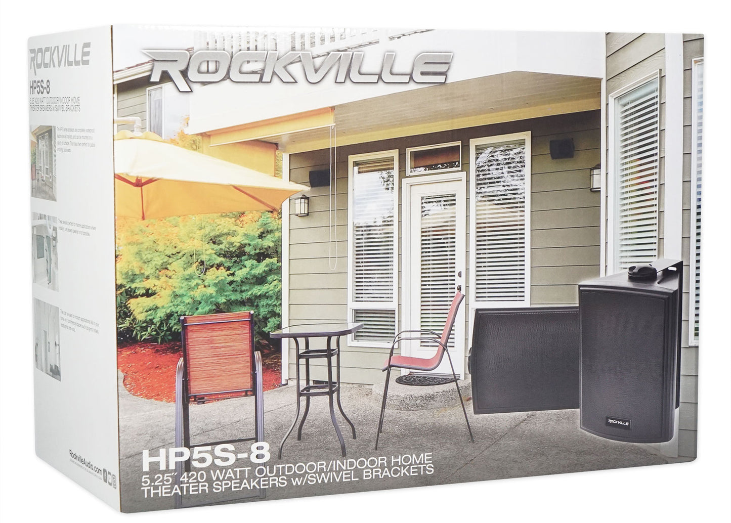 HP5S-8 BK BOAT 2-Pair