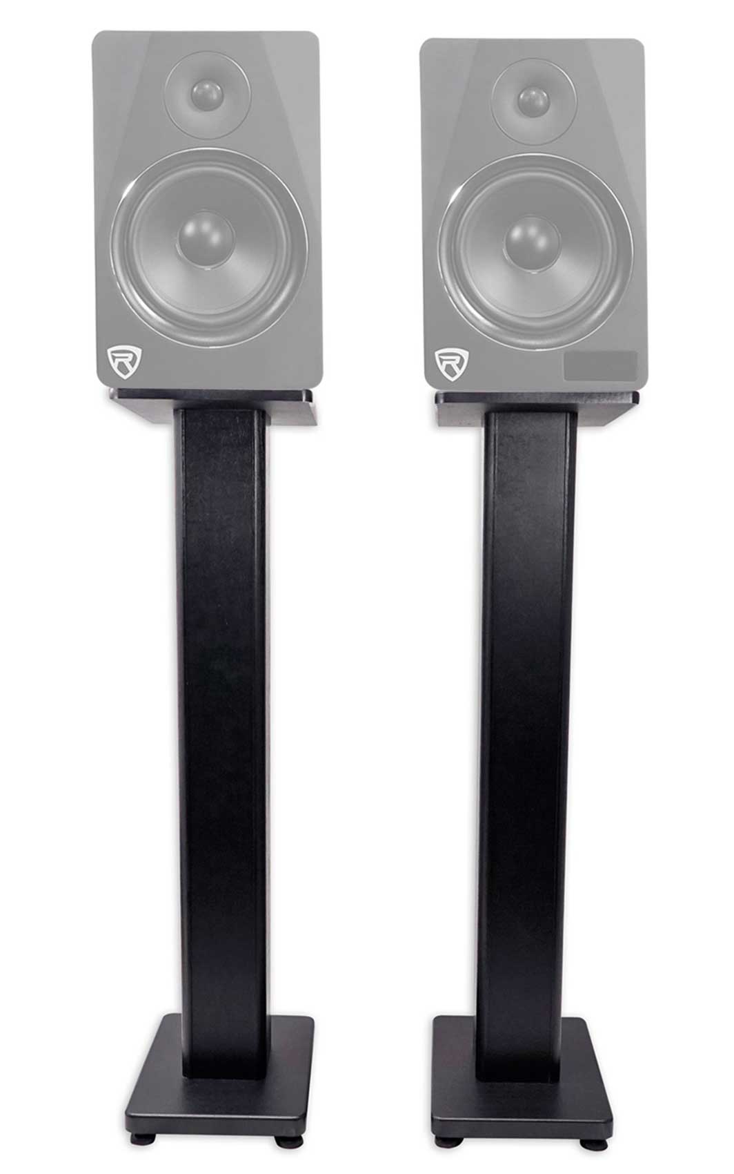 KPS80 8" Karaoke Speakers 2-Pack + 36" Bookshelf Speaker Stands Bundle