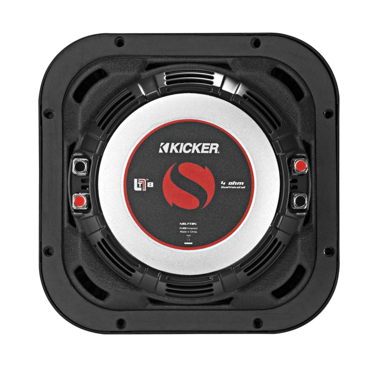 2) KICKER 46L7T84 8" 700 Watt L7T Car Subwoofers Solo-Baric Subs L7T84 DVC 4-Ohm