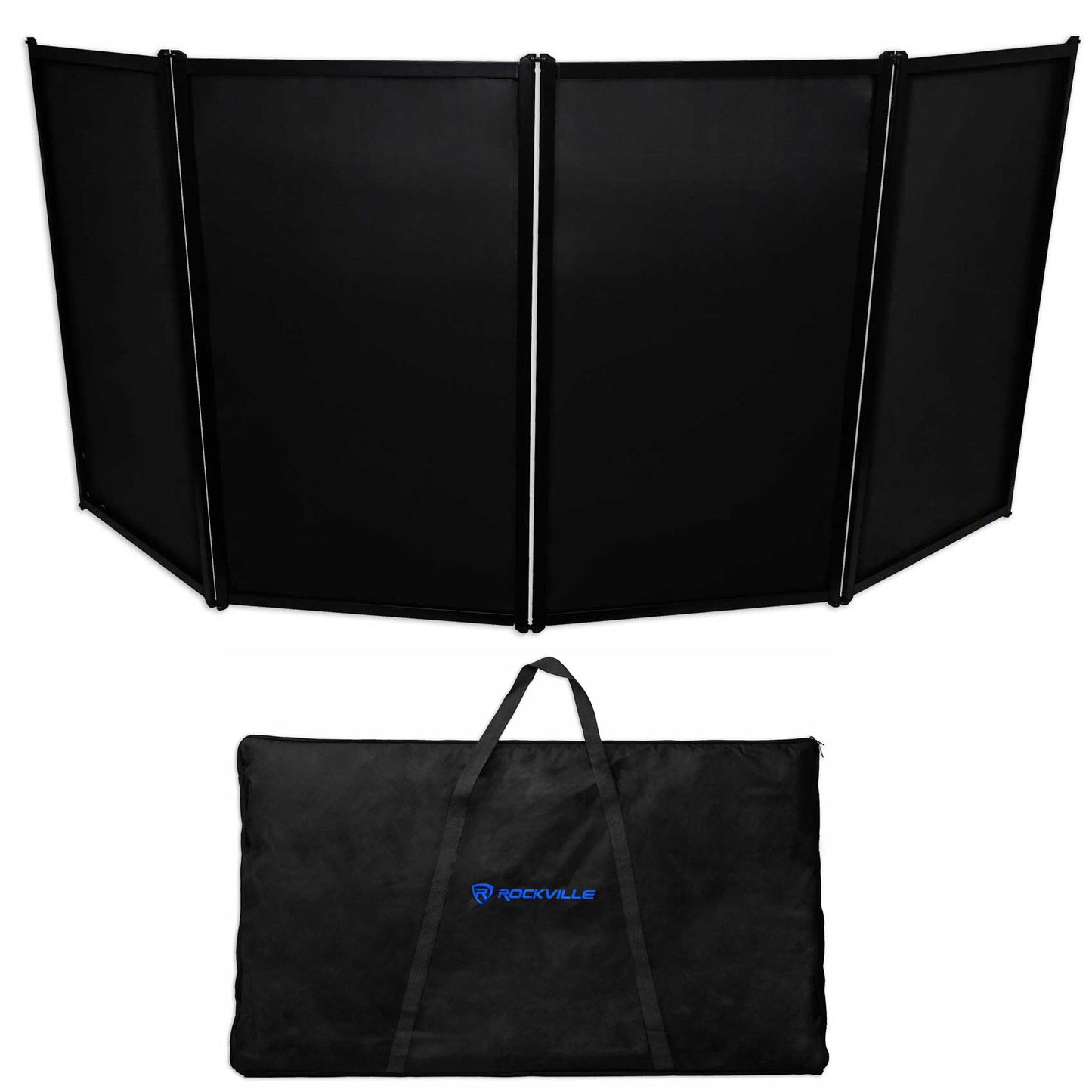 RFAAC DJ Event Facade + White Scrim 4-Pack Bundle
