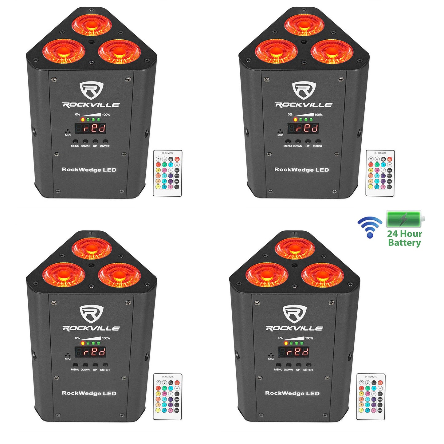 RockWedge LED 4-Pack