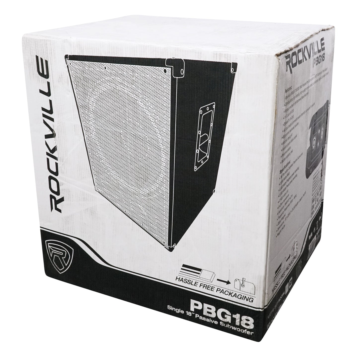 PBG18 18" Passive Subwoofer + ISO 12-18 Isolation Platform Bundle