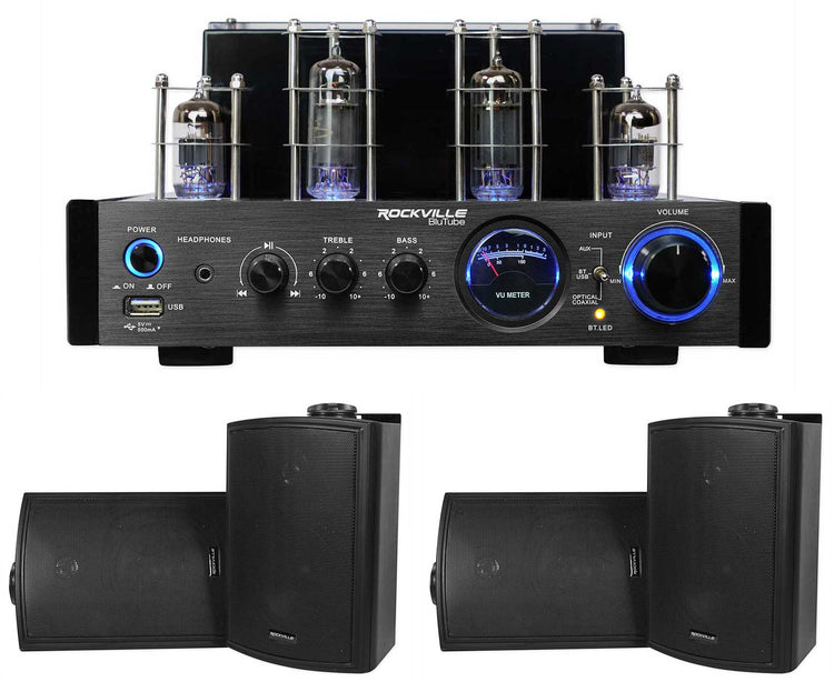 BluTube LED + HP5S-8 BK 4-Pack Bundle