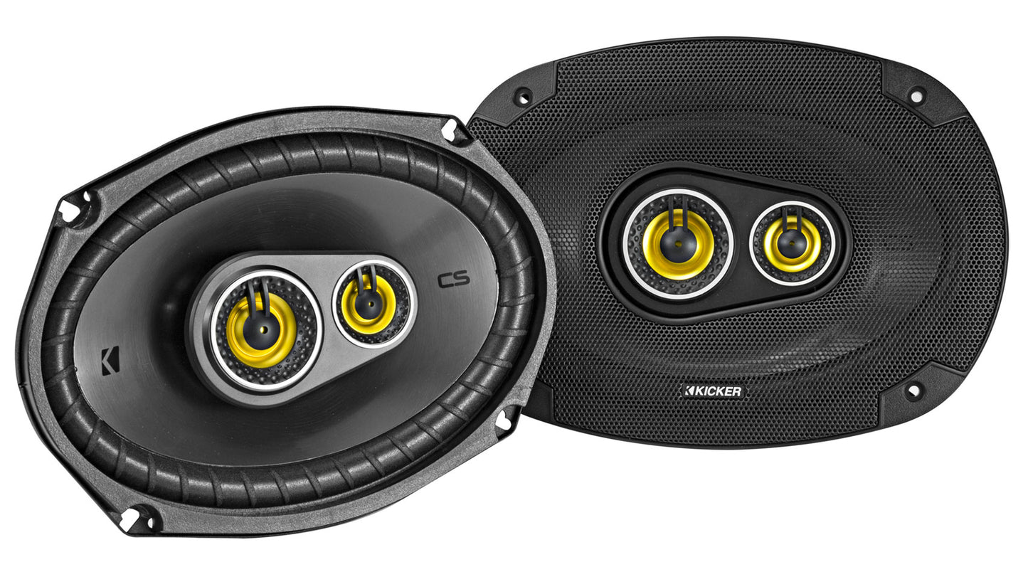 Kicker 6x9" CSC Wakeboard Tower Rollbar Speakers for Boat/ATV/UTV/RZR/Cart/Jeep